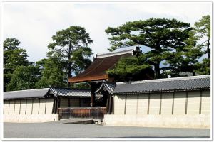 京都御所建札門